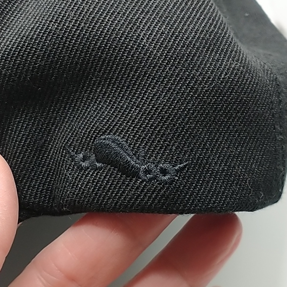 FLY SOCIETY New Classic Black Snapback Hat/Cap - Picture 2 of 7